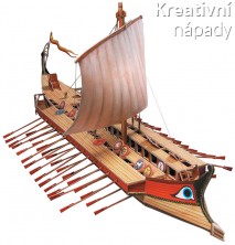 Papírový model - Řecká Bireme