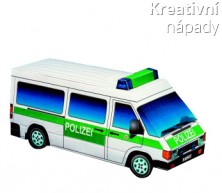Papírový model - Policejní vůz