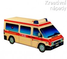 Papírový model -  Ambulance