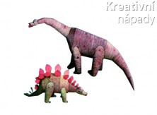  - Papírový model - 2 dinosauři