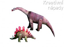 Papírový model - 2 dinosauři