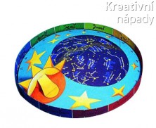Papírový model -  Hvězdná obloha