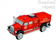 Papírový model -  Hasičský vůz cirkusu Roncalli