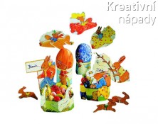 Papírový model - Veselé velikonoční kraslice
