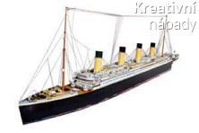 Papírový model - Titanic (705)