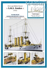 Papírový model - Lehký křižník S.M.S. Emden (3050)