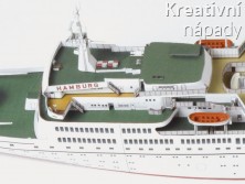 Papírový model - Výletní loď TS Hamburg (3337)