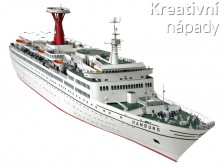 Papírový model - Výletní loď TS Hamburg (3337)