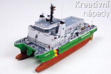 Papírový model / vystřihovánka - Německý celní křižník 