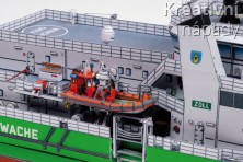Papírový model / vystřihovánka - Německý celní křižník 
