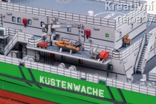 Papírový model / vystřihovánka - Německý celní křižník 