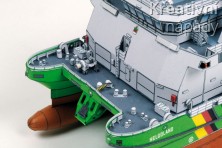 Papírový model / vystřihovánka - Německý celní křižník 