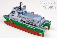 Papírový model / vystřihovánka - Německý celní křižník "Helgoland/Borkum" (3434)