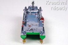 Papírový model / vystřihovánka - Německý celní křižník 