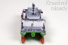 Papírový model / vystřihovánka - Německý celní křižník 