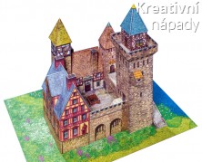 Papírový model - Rytířský hrad Froggelstein (796)