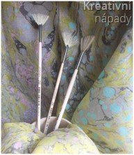 FanArt vějířovitý štětec No: 3, width:45 mm