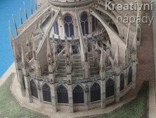 Papírový model - Katedrála Notre-Dame Paris (787)