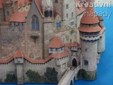 Papírový model / vystřihovánka - Hrad Kreuzenstein (736)