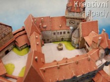 Papírový model / vystřihovánka - Hrad Kreuzenstein (736)