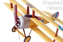 Papírový model - Letadlo Sopwith Triplane (755)