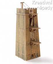 Papírový model - Římská obléhací věž (759)