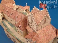 Papírový model - Hrad Meersburg (763)