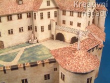 Papírový model - Hrad Meersburg (763)