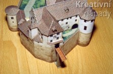 Papírový model - Hrad Meersburg (763)