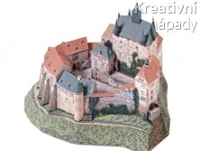 Papírový model - hrad Kriebstein (778)