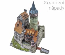 Papírový model - hrad Konradsweil (785)