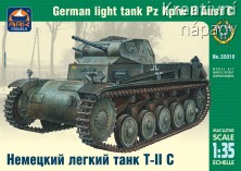 Něměcký lehký tank Pz.Kpfw.II Ausf. D