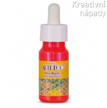 Hotová Barva Ebru Artdeco (30ml) - svítivě oranžová