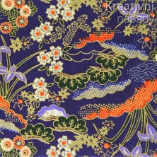 Originální japonský ruční papír YUZEN, 500x635mm, 18.3