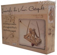 Krabice od dřevěného modelu Da Vinciho katapultu