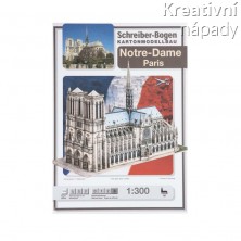 Papírový model - Katedrála Notre-Dame Paris (787)