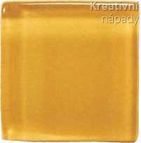 Skleněná mozaika S40 sv. hnědá, 10x10 mm