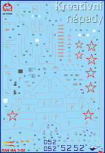 Ruská stíhačka PAK FA T-50 5. generace, sada s pryskyřicovými díly