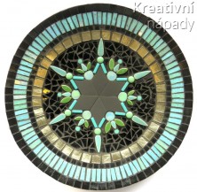 Mandala na talíři - mozaikový set