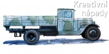 Ruský nákladní automobil ZiS-5