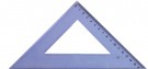  - Pravítko trojúhelník 45°/16 cm