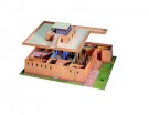  - Papírový model - Egyptský dům