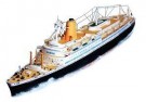 Papírový model - TS Bremen