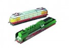 Papírový model - Dvě lokomotivy
