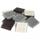  - Skleněná mozaika S19 šedý mix 20x20mm, 200g