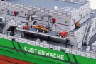 Papírový model / vystřihovánka - Německý celní křižník 
