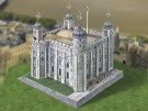  - Papírový model - londýnský Tower (822)