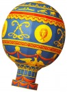  - Papírový model - Balón Montgolfiere (641)