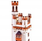 Papírový model / vystřihovánka - Myší věž Bingen am Rhein (745)