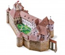  - Papírový model - Hrad Meersburg (763)